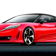 日産の新型ミッドシップスポーツ 予想CG