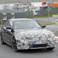 BMW 3シリーズ 改良新型プロトタイプ（スクープ写真）