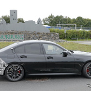 BMW 3シリーズ 改良新型プロトタイプ（スクープ写真）