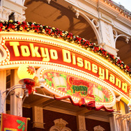 クリスマスのディズニーランド