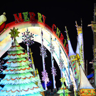 クリスマスのディズニーランド