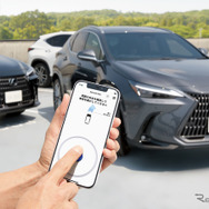 車外からスマホ操作で駐車が可能なアドバンスト パーク［Lexus Teammate Advanced Park］（リモート機能付き）