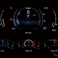“F SPORT”専用TFT液晶式メーター（カラーヘッドアップディスプレイ装着車）