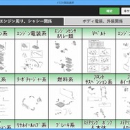 部品イラスト選択機能