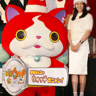長澤まさみ／『映画 妖怪ウォッチ エンマ大王と5つの物語だニャン！』初日舞台挨拶