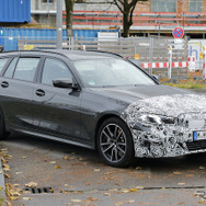 BMW 3シリーズツーリング 改良新型プロトタイプ（スクープ写真）