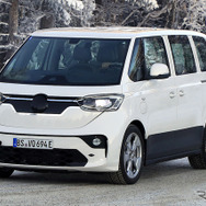 VW ID. BUZZ 市販型プロトタイプ（スクープ写真）