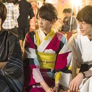 山崎賢人＆桐谷美玲＆坂口健太郎の浴衣姿／映画『ヒロイン失格』（C）2015 映画「ヒロイン失格」製作委員会　（C）幸田もも子／集英社