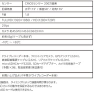 ミラー交換型ドライブレコーダー「AN-R097」