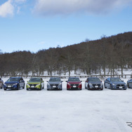 日産自動車「氷上試乗会」