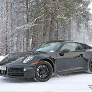 ポルシェ 911 改良新型プロトタイプ（スクープ写真）