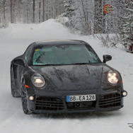 ポルシェ 911 改良新型プロトタイプ（スクープ写真）