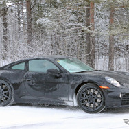 ポルシェ 911 改良新型プロトタイプ（スクープ写真）