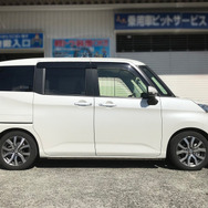 HIGH.TECH DAIHATSUトール・カスタム用装着例（Ft: -30mm / Rr: -35mm）