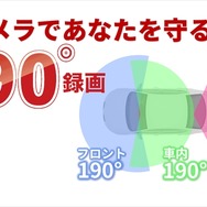490度録画ドライブレコーダー「GoSafe 490GM」