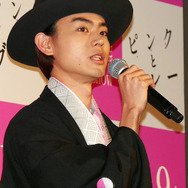 菅田将暉／『ピンクとグレー』ヒット祈願舞台挨拶