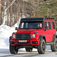 メルセデス AMG G500/G550 4×4スクエアード 後継モデル（スクープ写真）