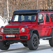 メルセデス AMG G500/G550 4×4スクエアード 後継モデル（スクープ写真）