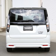 MONSTER SPORT バックドアガーニッシュ 装着例