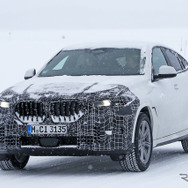 BMW X6 改良新型プロトタイプ　スクープ写真