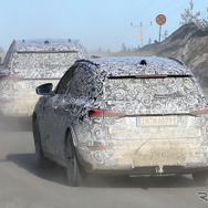 アウディ RS Q6 e-tron プロトタイプ（スクープ写真）