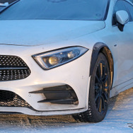 メルセデスベンツ CLS 開発車両（スクープ写真）