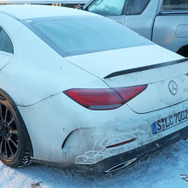 メルセデスベンツ CLS 開発車両（スクープ写真）