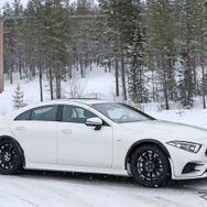 メルセデスベンツ CLS 開発車両（スクープ写真）