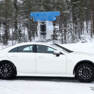 メルセデスベンツ CLS 開発車両（スクープ写真）