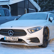 メルセデスベンツ CLS 開発車両（スクープ写真）
