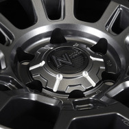 NITRO POWER H6 SLUG【セミグロスガンメタ／フランジDC／リムヴァーレイポリッシュ】
