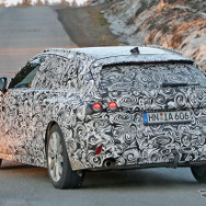 アウディ A4アバント 次期型プロトタイプ（スクープ写真）