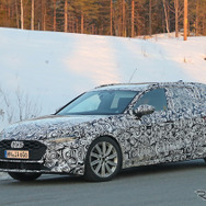 アウディ A4アバント 次期型プロトタイプ（スクープ写真）