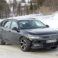 VW パサート 次期型プロトタイプ（スクープ写真）