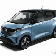 日産サクラ（ソルベブルー/ブラック 2トーン）