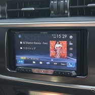 オーディオプレイヤーのひとつとして活用しているのがカロッツェリアのサイバーナビXシリーズ。車載機ならではの使い勝手も魅力。
