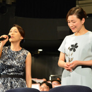 一青窈、広末涼子／『はなちゃんのみそ汁』公開直前イベント