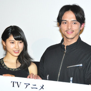 土屋太鳳、満島真之介／アニメ「僕だけがいない街」完成披露試写会