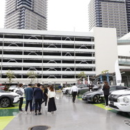 有明ガーデン（東京都江東区）にて開催した「レスポンス読者限定EV・PHEV試乗会」