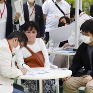 有明ガーデン（東京都江東区）にて開催した「レスポンス読者限定EV・PHEV試乗会」