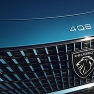 プジョー 408 新型のティザー写真