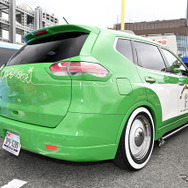 左ハンドルのホンダ フィット！ US仕様で雰囲気激変…34th MOONEYES Street Car Nationals