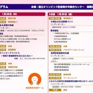 2日間のプログラム