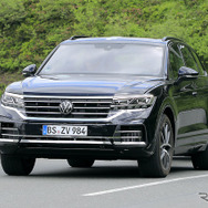 VW トゥアレグ 改良新型プロトタイプ（スクープ写真）