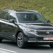 VW トゥアレグ 改良新型プロトタイプ（スクープ写真）