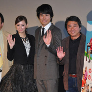 伊藤克信、北川景子、伊藤克信、松山ケンイチ、杉山泰一監督／『の・ようなもの のようなもの』東京国際映画祭舞台挨拶