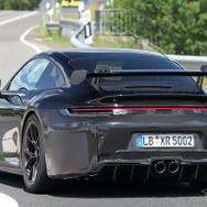ポルシェ 911 GT3 改良新型プロトタイプ（スクープ写真）