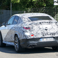 メルセデス AMG GLC 43/53 クーペプロトタイプ（スクープ写真）