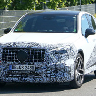 メルセデス AMG GLC 43/53 クーペプロトタイプ（スクープ写真）