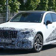 メルセデス AMG GLC 43/53 クーペプロトタイプ（スクープ写真）
